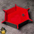Dice and Gaming Accessories Dice Towers and Trays: Red Dice Goblin Hexagon Snap Folding Dice Tray