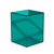 Deck Boxes: Premium Single Dboxes - Boulder 100+ - Clear Malachite
