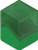 Deck Boxes: Simple Deck Boxes - Druid Green RFG Deckbox 100DS