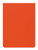 Card Sleeves: Solid Color Sleeves - Monk Orange CURV Standard Sleeves (100)