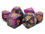 Dice and Gaming Accessories Polyhedral RPG Sets: Purple and Pink - Galaxy - Purple & Black (7)