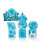 Dice and Gaming Accessories Polyhedral RPG Sets: Blue and Turquoise - Antarctic Biome - Flowstone (7)