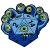 Pins: Blue Eye Tyrant Enamel Pin