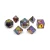 Dice and Gaming Accessories Polyhedral RPG Sets: Metal and Metallic - Space Series - Super Nova (7)