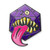 Pins: Purple Mimic Die Enamel Pin