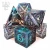 Dice and Gaming Accessories Polyhedral RPG Sets: Opaque - Halls Of Asgard - Sharp Edge Resin (7)