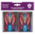 Card Sleeves: Other Printed Sleeves - Fire & Ice Dragon - Stained Glass Collection Sleeves (100)