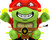 Deck Boxes: MTG Deck Boxes - Raphael - TMNT Arty 100+ Deck Box