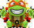Deck Boxes: MTG Deck Boxes - Michelangelo - TMNT Arty 100+ Deck Box