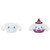 Stuffed Toys: Cinnamoroll White/Purple - 4\" Sanrio Plushie