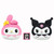 Stuffed Toys: My Melody/Kuromi - 4\" Sanrio Plushie