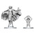 RPG Miniatures: Nolzur's - Nolzur's Marvelous Unpainted Minis: Gnome Warlock & Aasimar Wizard