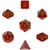 Dice and Gaming Accessories Polyhedral RPG Sets: Speckled - Speckled: Strawberry (7)
