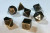 Dice and Gaming Accessories Polyhedral RPG Sets: Metal and Metallic - Metal: Old Brass (7)