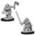 RPG Miniatures: Adventurers - Deep Cuts Unpainted Minis: Female Dwarf Barbarian