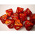 Dice and Gaming Accessories D10 Sets: Swirled - Scarab: D10 Scarlet/Gold (10)