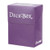 Deck Boxes: Simple Deck Boxes - Deck Box - Purple