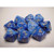 Dice and Gaming Accessories D10 Sets: Swirled - Vortex: D10 Blue/Gold (10)