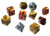 Dice and Gaming Accessories D10 Sets: 10-setTubeOLY Ast (10)