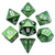 Dice and Gaming Accessories Polyhedral RPG Sets: 7-set: 16mm: GR Painted Metal