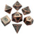 Dice and Gaming Accessories Polyhedral RPG Sets: 7-set: 16mm: Antique CP Metal