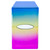 Deck Boxes: Premium Single Dboxes - Satin Tower Deck Box: Hi-Gloss Rainbow