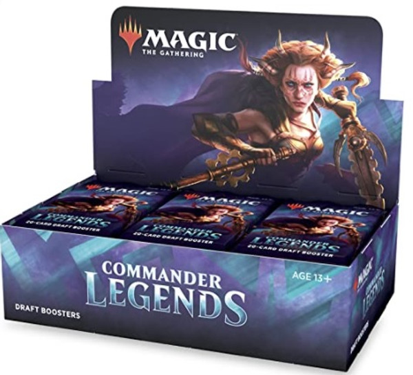 Magic The Gathering Sealed: Commander Legends - CMR Draft Booster Display (24) Magic The Gathering Sealed: Commander Legends - CMR Draft Booster Display (24)