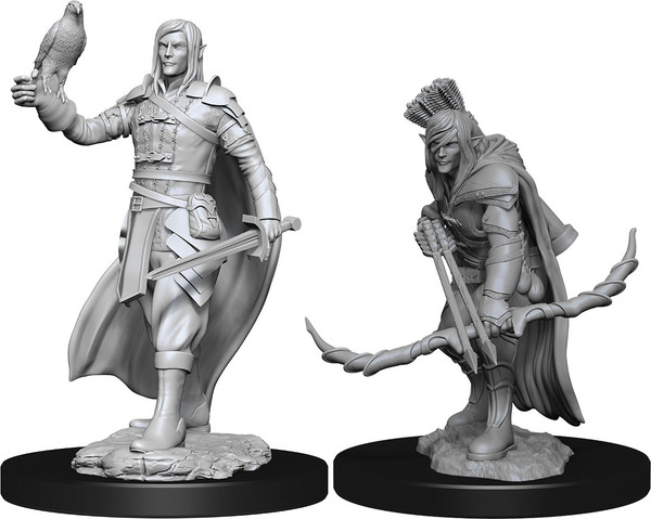 RPG Miniatures: Nolzur's - Nolzurs Marvelous Unpainted Miniatures: Elf Ranger Male