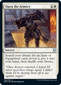 Open the Armory [Foil] - Commander Legends