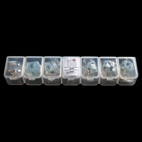 Dice and Gaming Accessories 7-Set Stone Opalite