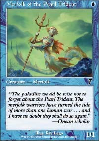 Merfolk of the Pearl Trident [Foil] - 7th Edition