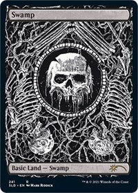 Swamp (Crushing Brutality) [Foil] - Secret Lair Drop Series