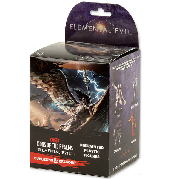 RPG Miniatures: Mini Blind Boxes and Bricks - Single Booster - Elemental Evil