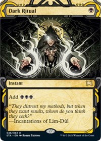 Dark Ritual - Strixhaven: Mystical Archives