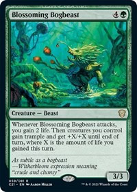 Blossoming Bogbeast - Commander 2021