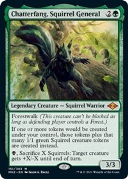 Chatterfang, Squirrel General - Modern Horizons 2