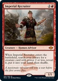 Imperial Recruiter [Foil] - Modern Horizons 2