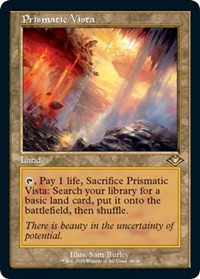 Prismatic Vista (Retro Frame) (Foil Etched) [Foil] - Modern Horizons 2