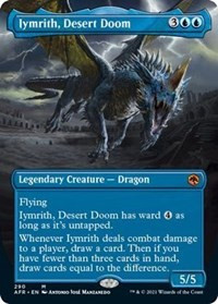 Iymrith, Desert Doom (Borderless) - Adventures in the Forgotten Realms