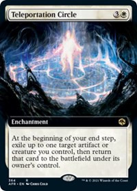 Teleportation Circle (Extended Art) [Foil] - Adventures in the Forgotten Realms
