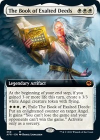 The Book of Exalted Deeds (Extended Art) [Foil] - Adventures in the Forgotten Realms
