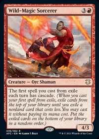 Wild-Magic Sorcerer - Commander: Adventures in the Forgotten Realms