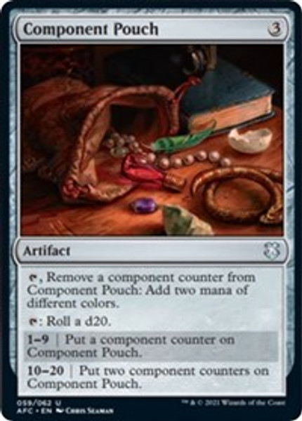 Component Pouch - Commander: Adventures in the Forgotten Realms