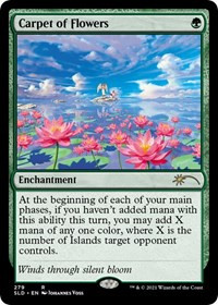 Carpet of Flowers [Foil] - Secret Lair Drop Series