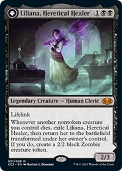 Liliana, Heretical Healer - Commander Collection: Black