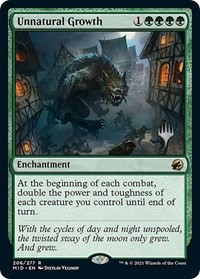 Unnatural Growth - Promo Pack: Innistrad: Midnight Hunt