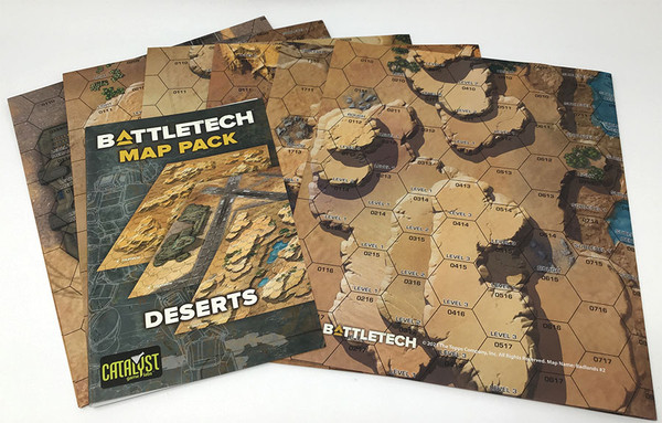 Battletech: Maps - BattleTech: Map Pack - Deserts