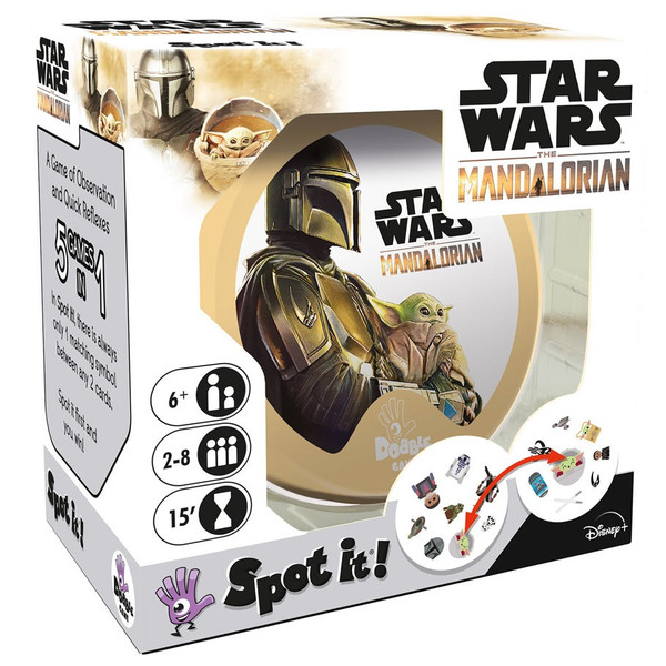 Card Games: Spot It: Mandalorian