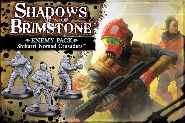 Board Games: Shadows of Brimstone: Shikarri Nomad Crusaders Enemy Pack