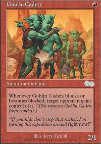 Goblin Cadets - Urza's Saga